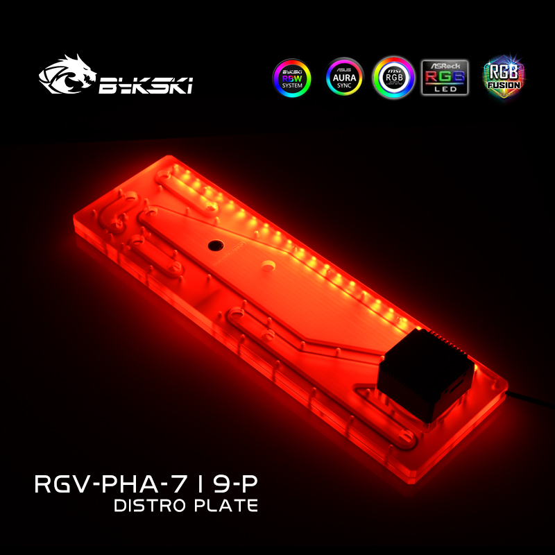 Distro Plate Ddc Pump Combo - BYKSKI RGV-PHA-719-P акриловый резервуар для использования