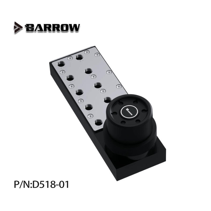 Пластина/плата Barrow DC17-01  – обзор и цена Integrated Pump Reservoir Distro Plate